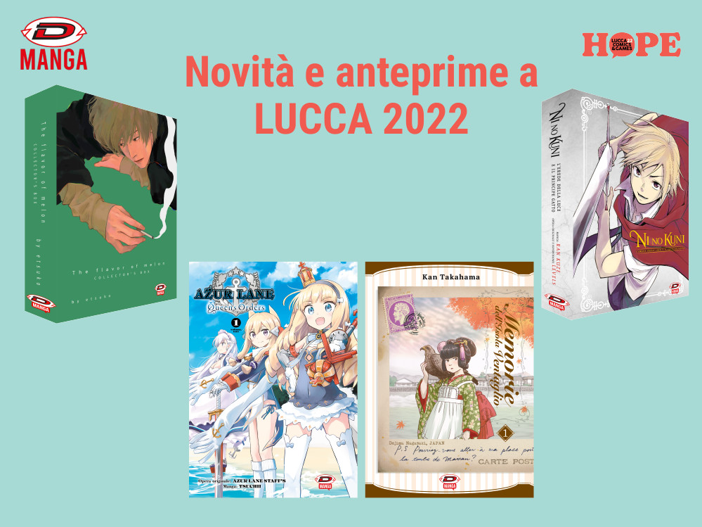 Annunci Dynit Manga - Lucca Comics 2022